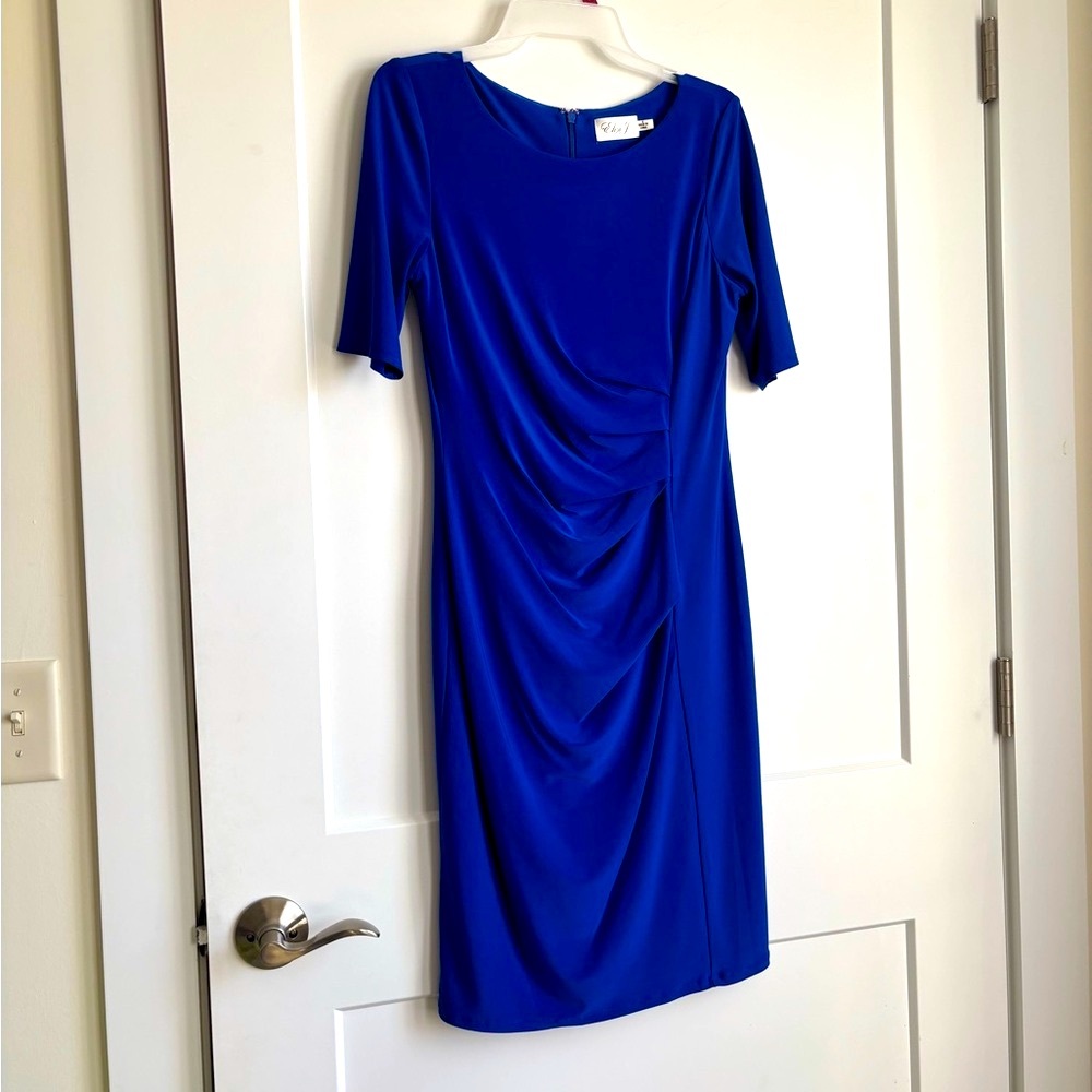 Eliza j blue dress 6 classy